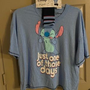 💖NWT Disney ‘Stitch’ 3 pc sleep set
